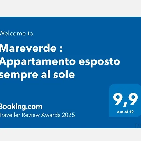 Mareverde : Esposto Sempre Al Sole Apartment *